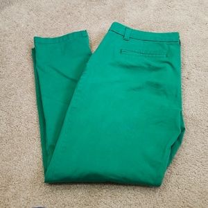 Womens green khakis